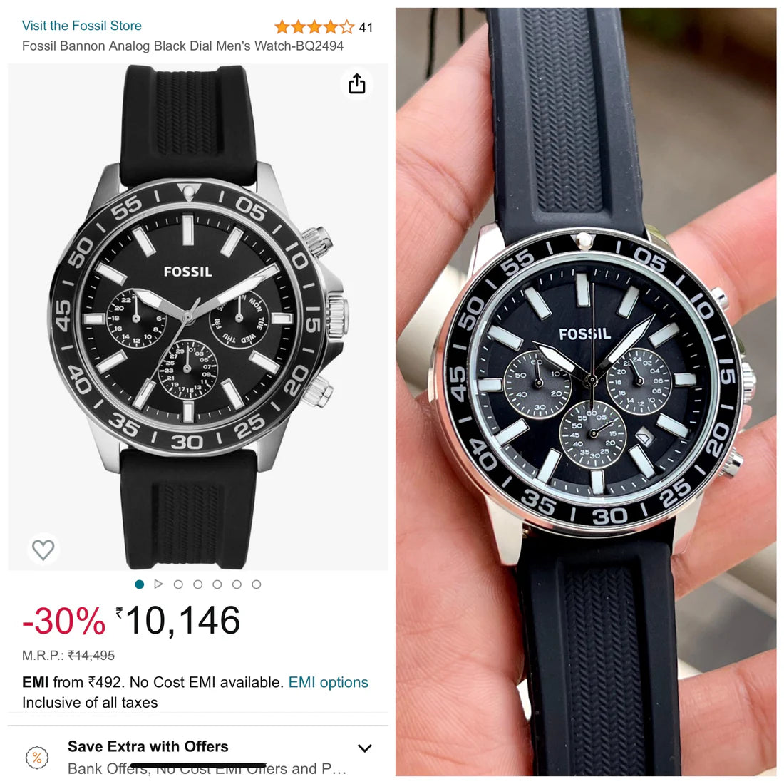 Casual Luxuries Men’s Watch